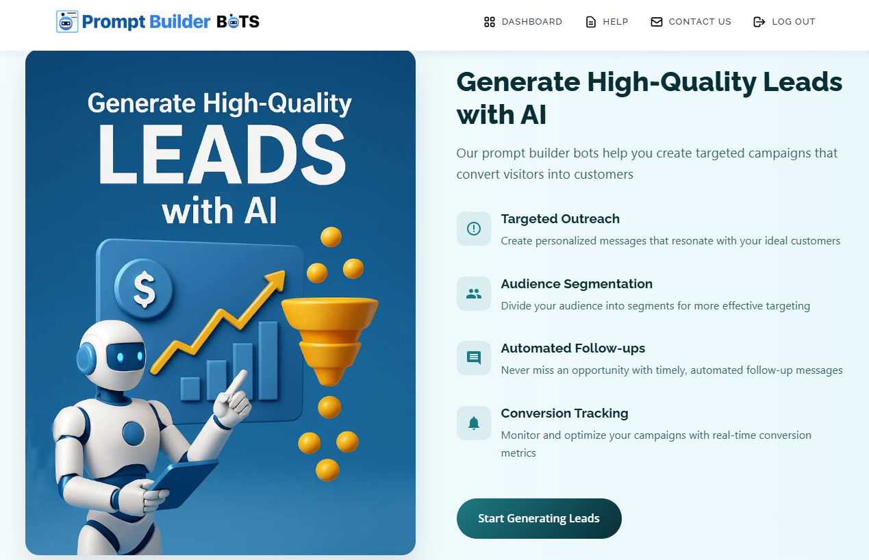 Generate High Quality Leads with A.I.
